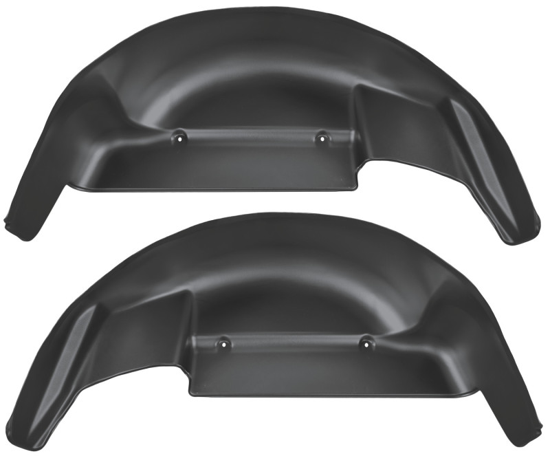Ford F-150 Wheel Well Guards - Rear - Husky Liners - Black - `06-`14